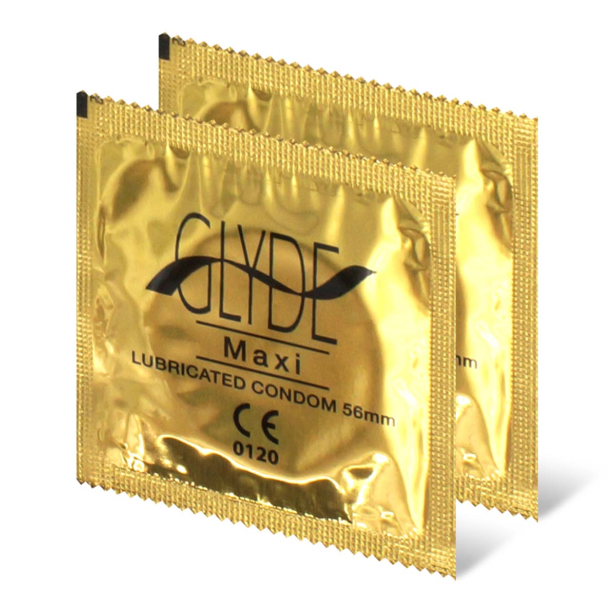 Glyde Vegan Condom Maxi 56mm 2's Pack Latex Condom-p_1