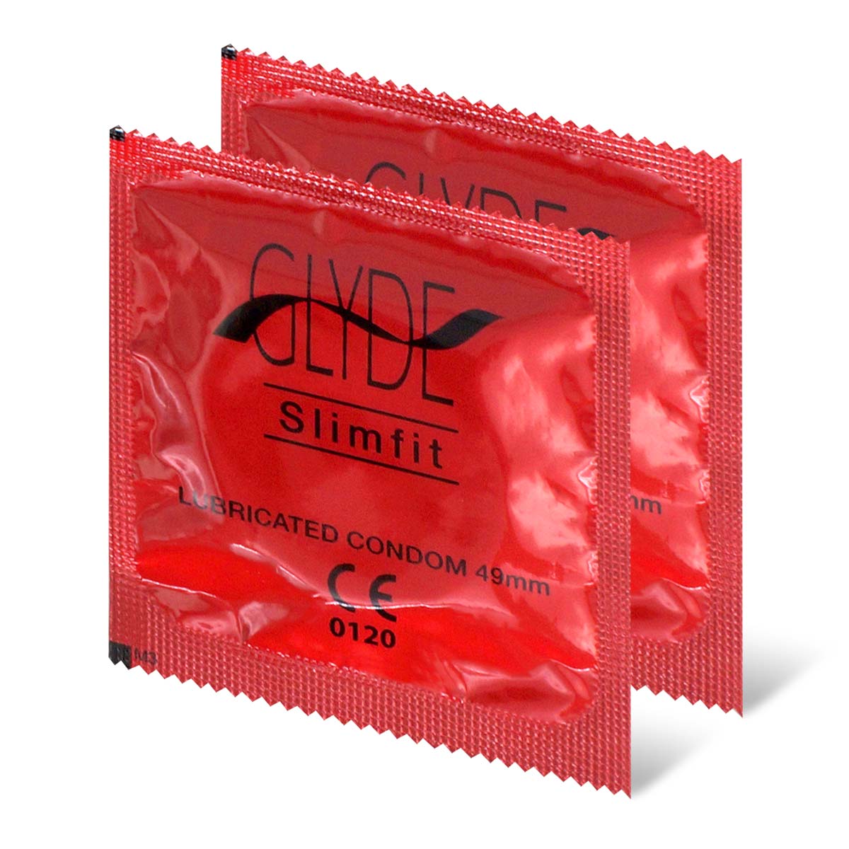Glyde Vegan Condom Slimfit 49mm 2's Pack Latex Condom-p_1