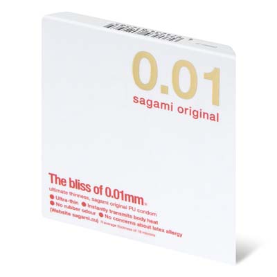 Sagami Original 0.01 1's Pack PU Condom-thumb