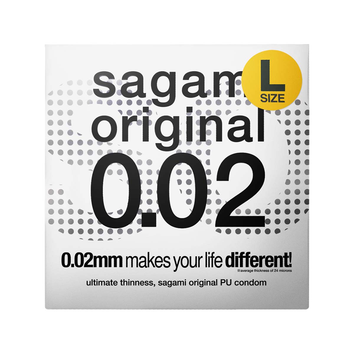 Sagami Original 0.02 L-size 58mm 1's Pack PU Condom-p_2