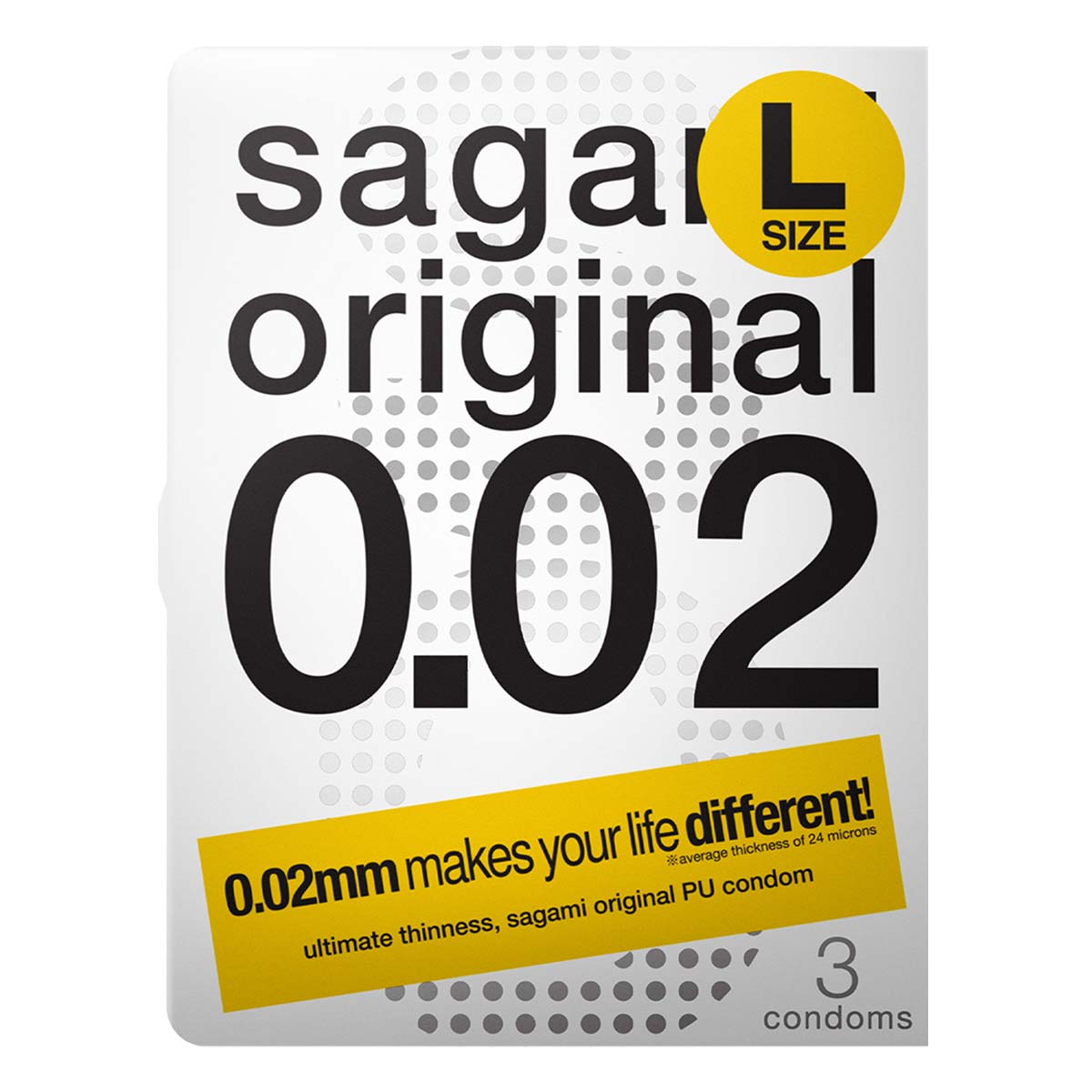 Sagami Original 0.02 L-size 58mm 3's Pack PU Condom-p_2