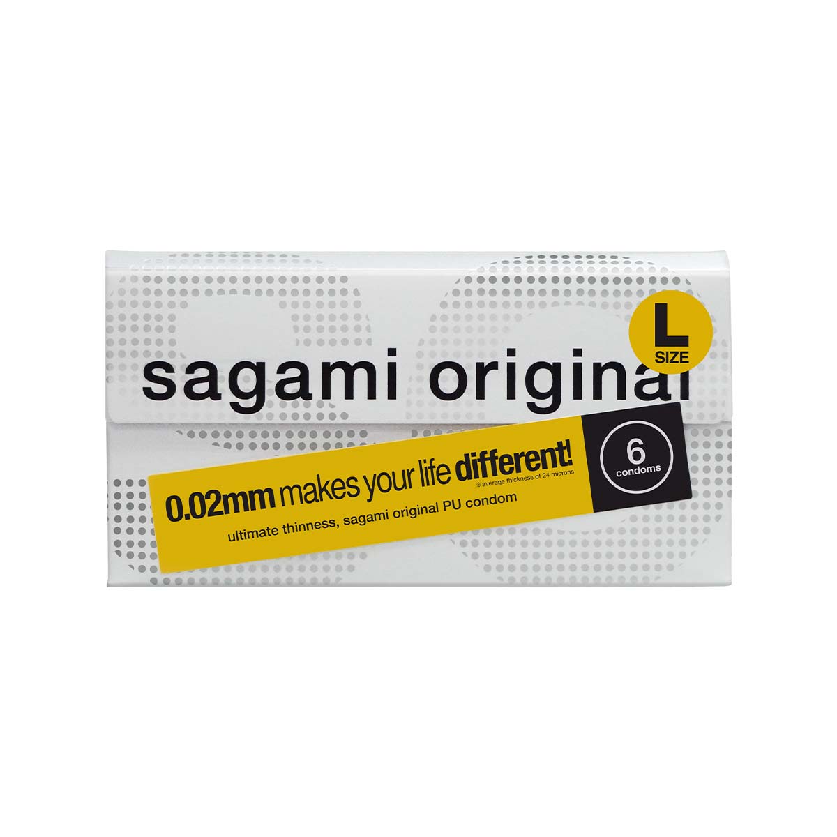 Sagami Original 0.02 L-size 58mm 6's Pack PU Condom-p_2