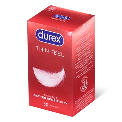 Durex Thin Feel 30's Pack Latex Condom-thumb