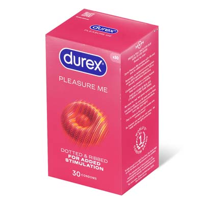 Durex Pleasure Me 30's Pack Latex Condom-thumb