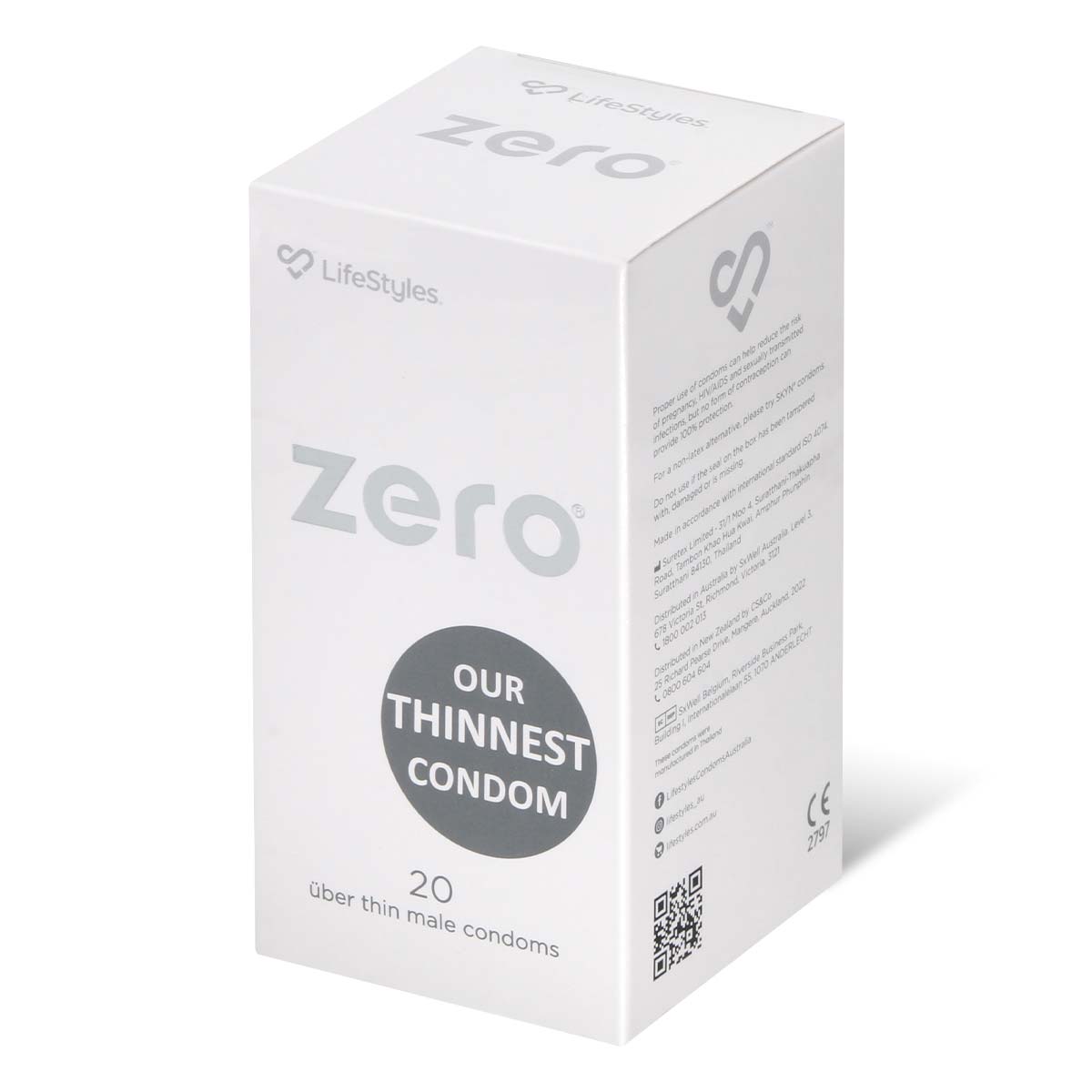 LifeStyles Zero 20's Pack Latex Condom-p_1