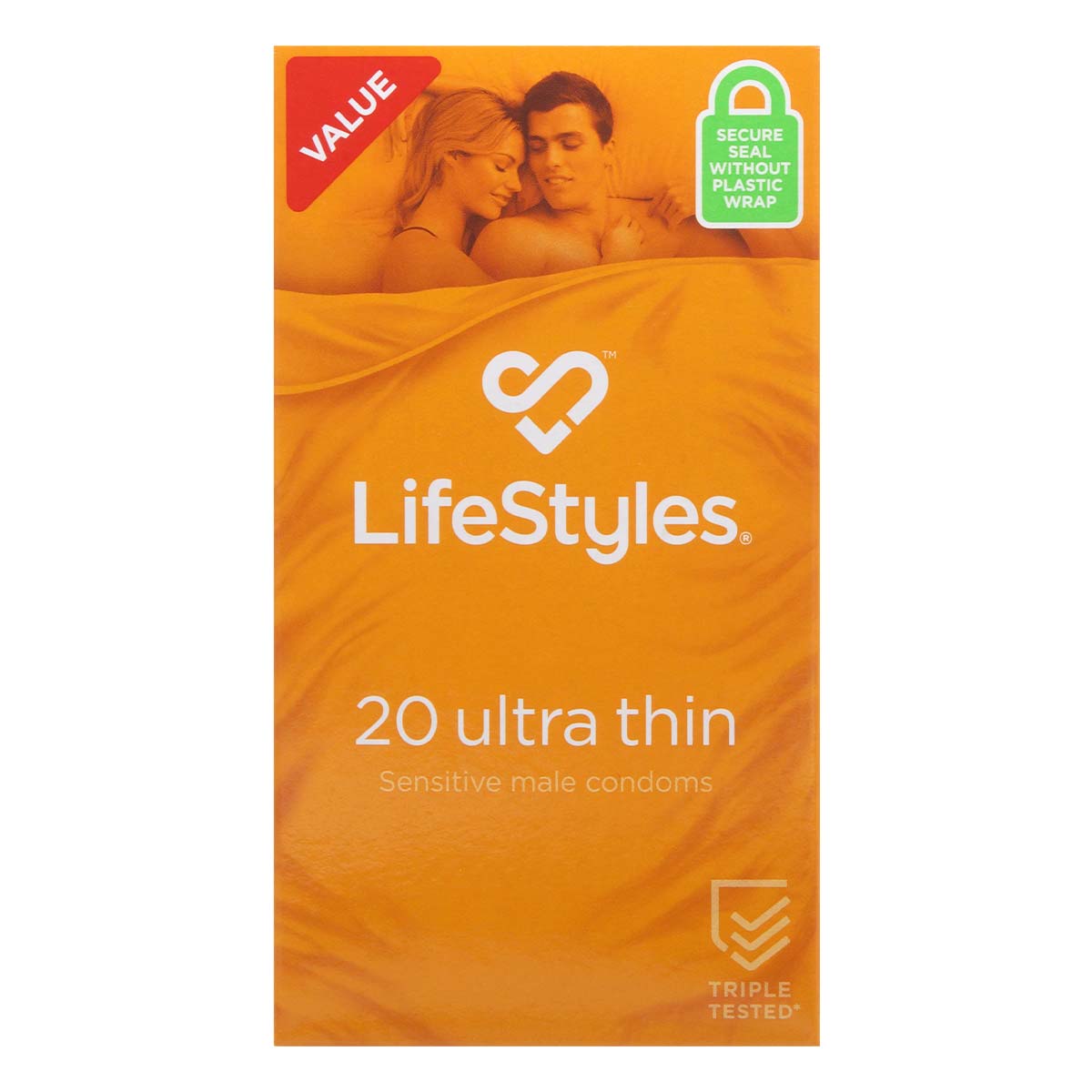 LifeStyles Ultra Thin 乳胶安全套 20 片装-p_2