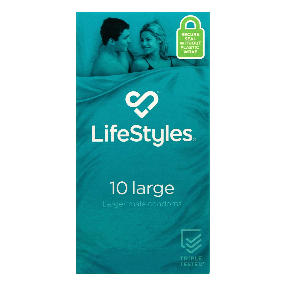 LifeStyles Large 56mm 10's Pack Latex Condom-thumb_2