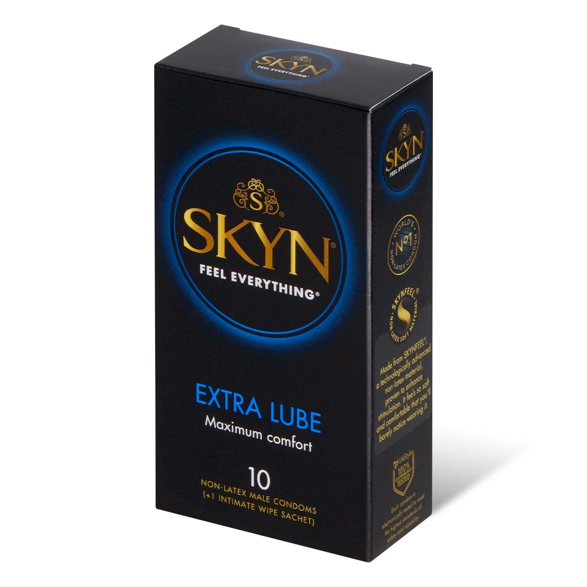 SKYN Extra Lube 系列 iR 安全套 10 片装 -p_1